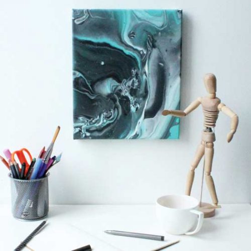 Do-It-Yourself Pour Paintings